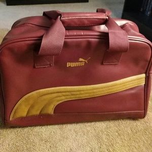 Puma Leather Weekend Bag